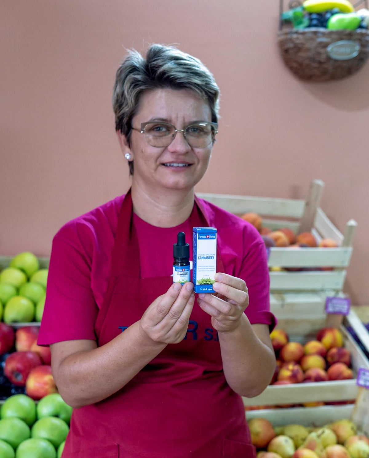 Formula Swiss Huile de CBD biologique dans l'huile de graines de chanvre