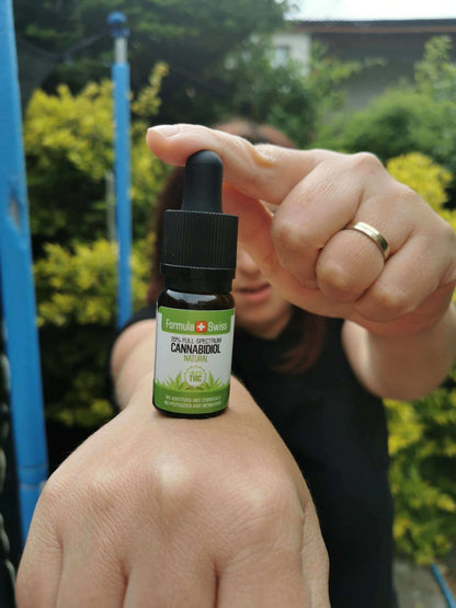 Formula Swiss Huile de CBD biologique dans l'huile naturelle