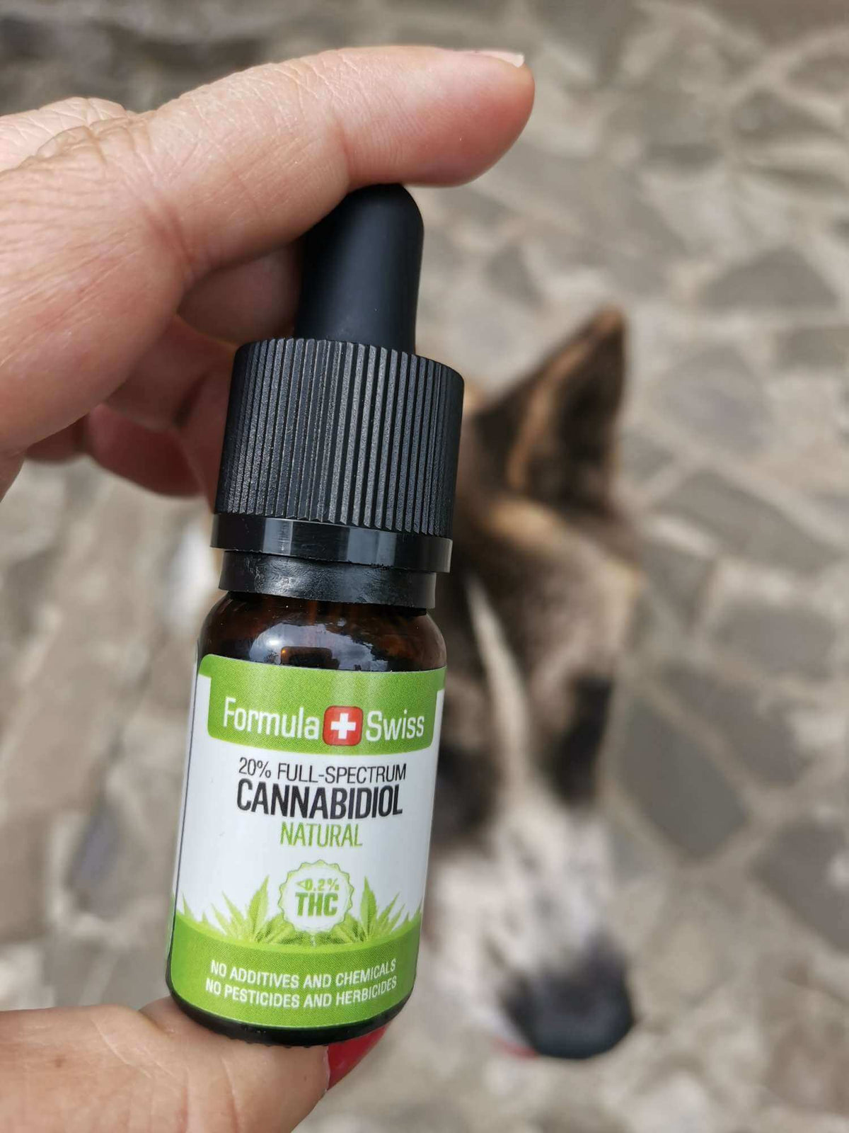 Formula Swiss Huile de CBD biologique dans l'huile naturelle